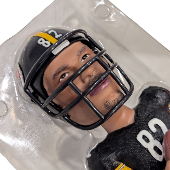 Vtg John Stallworth Pittsburgh Steelers NFL Hall Of Fame Collectible Bobblehead - Picture 7 of 8